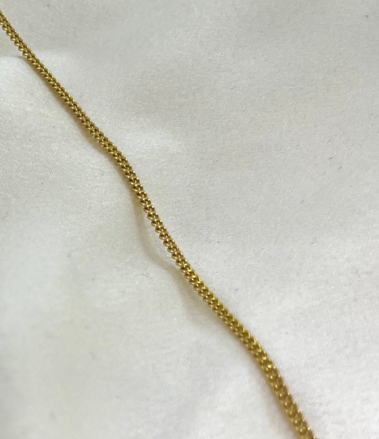 Vintage 9ct Gold Amber Oval Cabochon Pendant Nacklace with Gold Chain